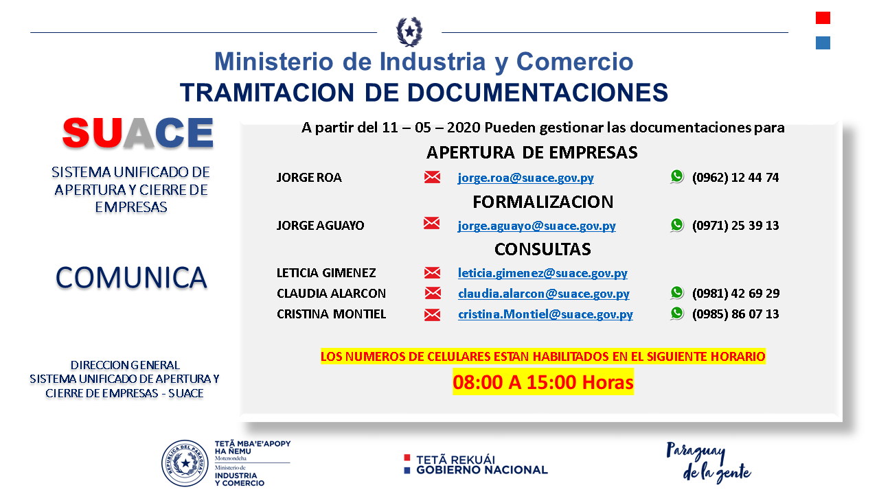 COMUNICACION ATENCION SUACE - 11.05.2020